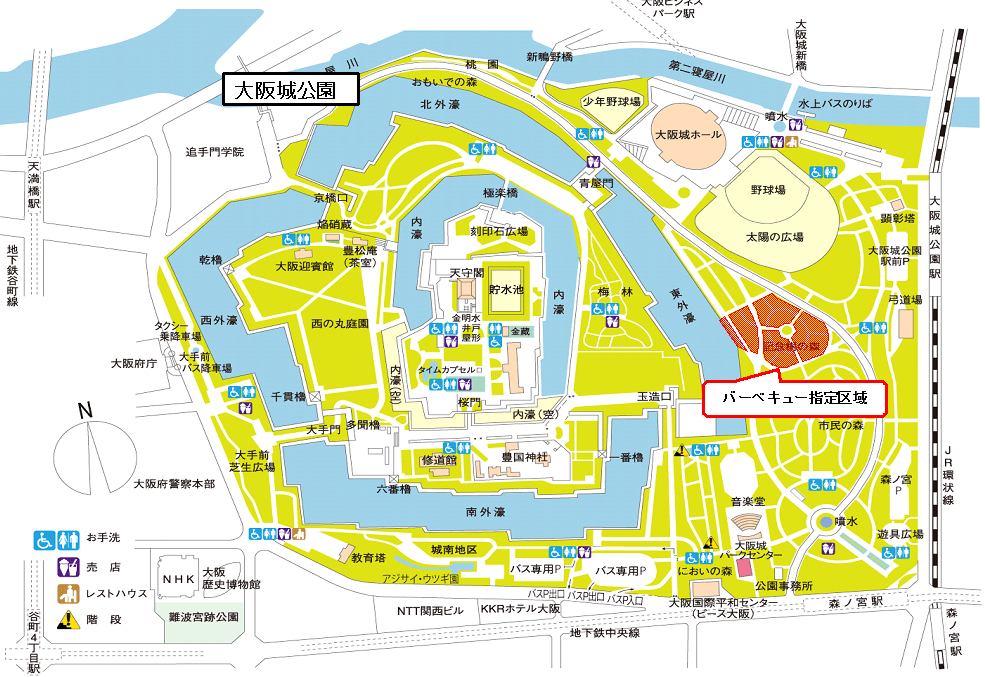 大阪城公園のお花見2018！バーベキューの予約や料金は？